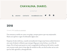 Tablet Screenshot of chavalina.net